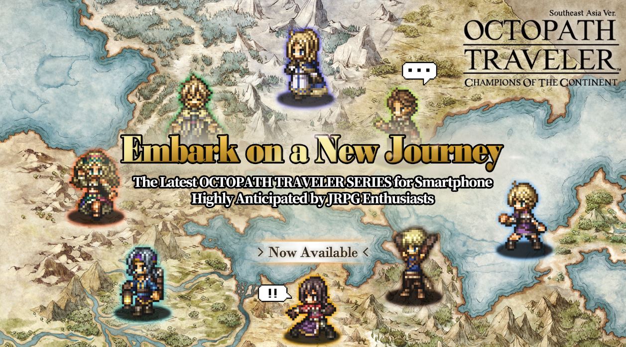 Pengumuman menarik: Versi iOS dan Android Octopath Traveler kini